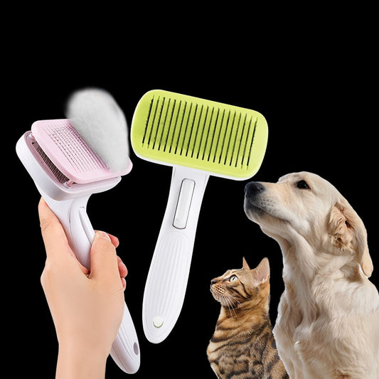 Escova automática para cães e gatos- removedora de pelos