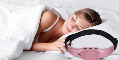 massageador monitor de sono e enxaqueca- terapia do sono e liberação de estresse